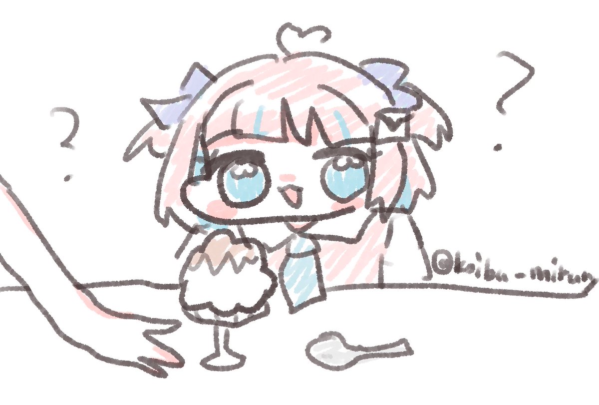 koibu_mirury's tweet photo. ミニジェラートっぽく描かれてたアイスを頼んだらでっかいかき氷みたいなサイズのアイスが出てきた時のみるりぃ　#いろんなみるりぃ https://t.co/OPhpdCDYxC