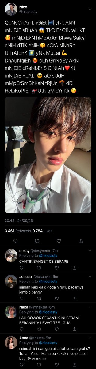 Keonhyeon_meng's tweet photo. #Keonhyeon two tweets au

-; Nico mohon tenang https://t.co/NoTbLShnuE