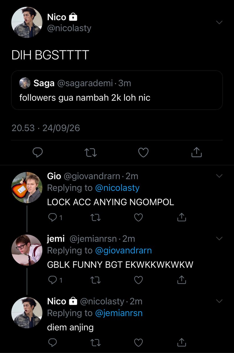 Keonhyeon_meng's tweet photo. #Keonhyeon two tweets au

-; Nico mohon tenang https://t.co/NoTbLShnuE
