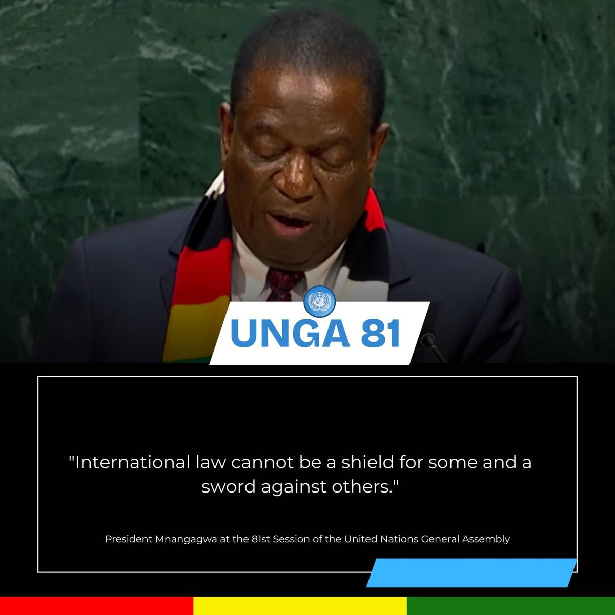 CdeTrababalas's tweet photo. The President’s message on critical minerals is timely. Africa should not just dig and ship. We need processing, beneficiation, technology and jobs. 🇿🇼⛏️
#ZimAtUNGA81 #ValueAddition https://t.co/59IQQUdXx6