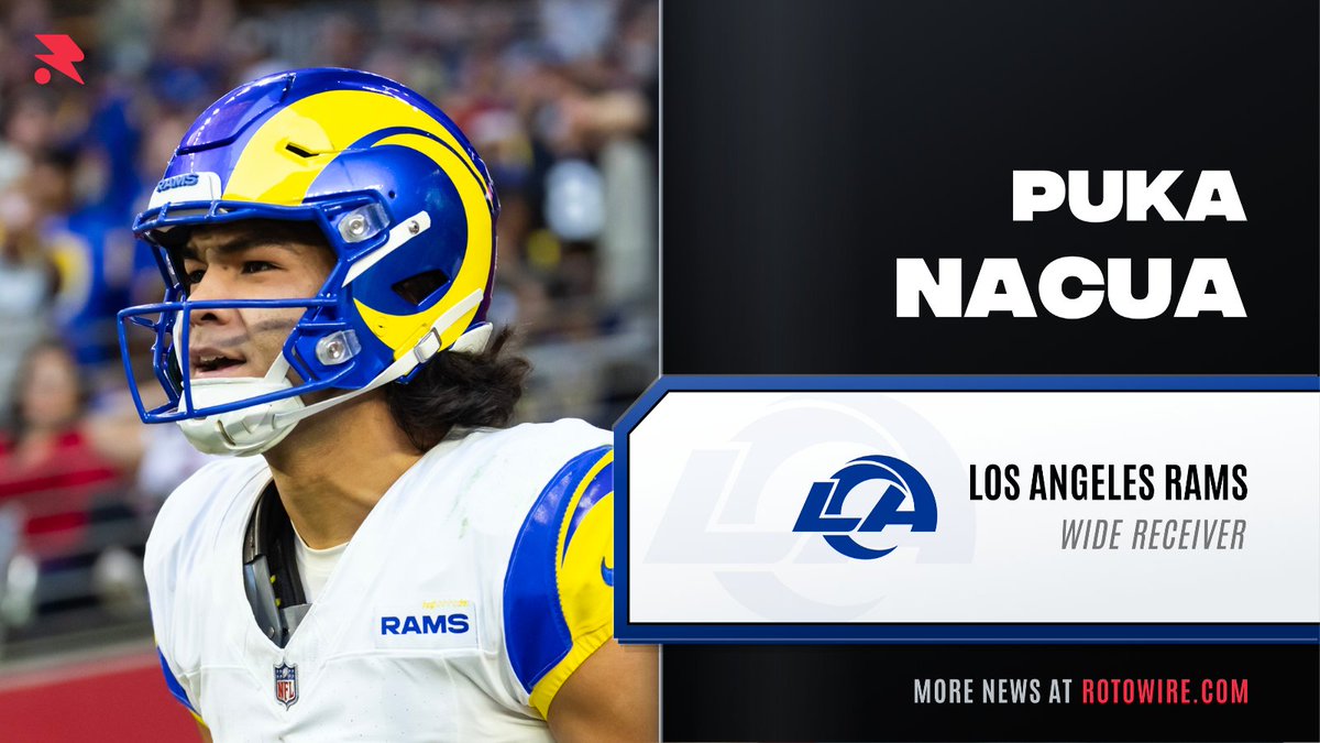 RotoWireNFL's tweet photo. Puka Nacua (groin) missed Wednesday's practice, and the Rams could proceed cautiously with the receiver and hold him out for Sunday's game in Denver.

Via @RapSheet https://t.co/JjBh8HhO11
