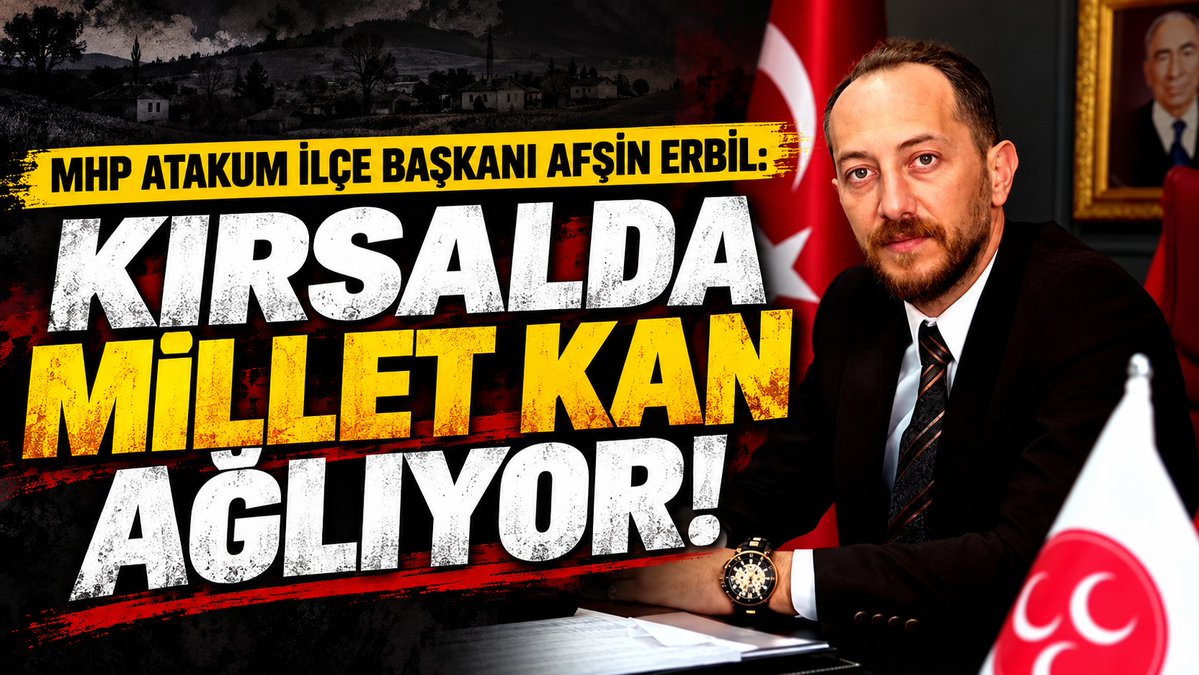 Kanal362's tweet photo. MHP #Atakum İlçe Başkanı Afşin Erbil:
Kırsalda millet kan ağlıyor!

https://t.co/tIfVbHjbD4 https://t.co/SSzWsFh57d