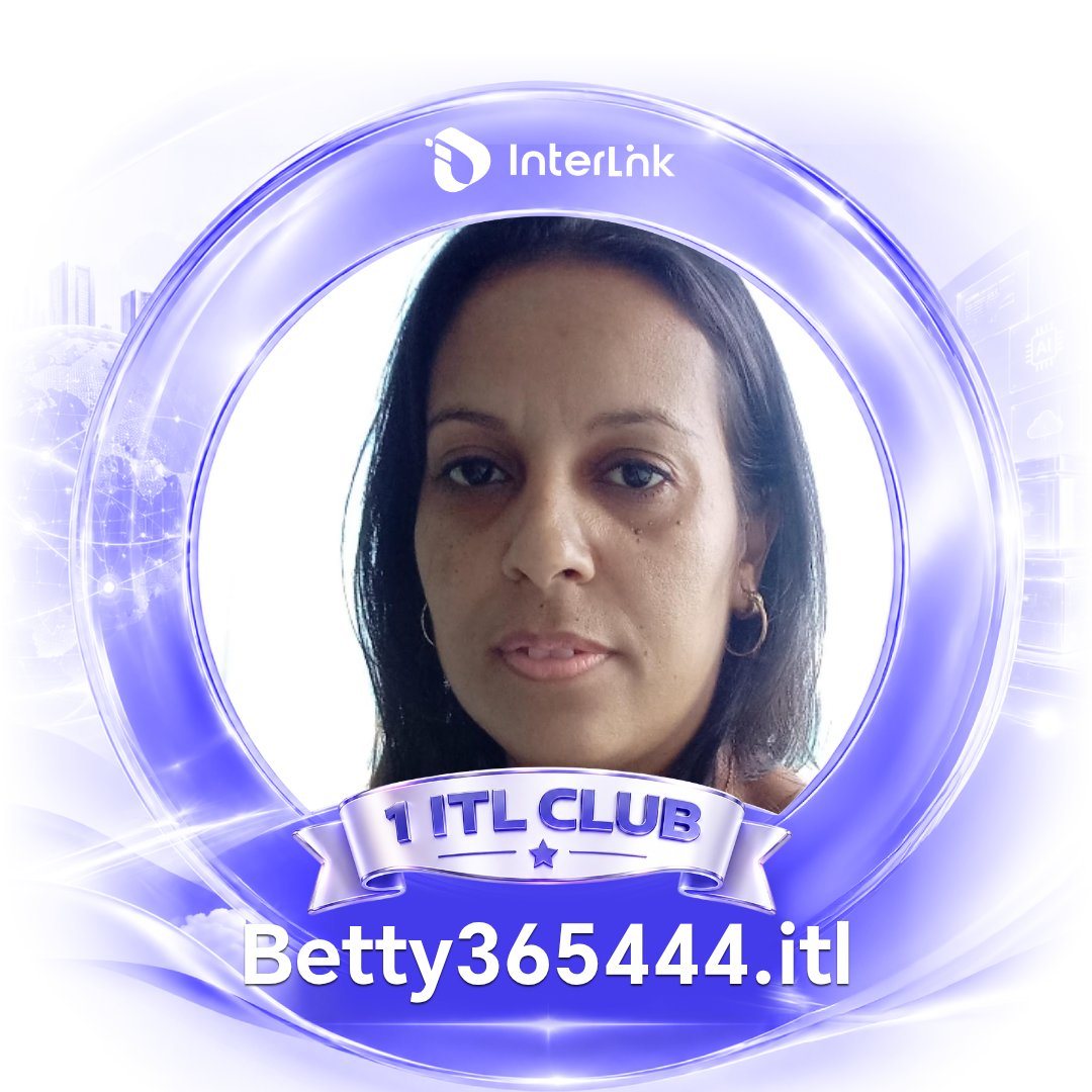 Bettycolmenar's tweet photo. @LinkersBeacon @inter_link @itl_fdn @interlinklabsid @interlinklabsas @interlinklabsvn @reina_itl @miratang16 @scott_itlg Somos miembros del Club 1 ITL de @LinkersBeacon 💙”
0x89A9e4EdAb1Dd5b78d3ae7f3eF52E72D1E6c46ee https://t.co/y4Wk5BH4qb