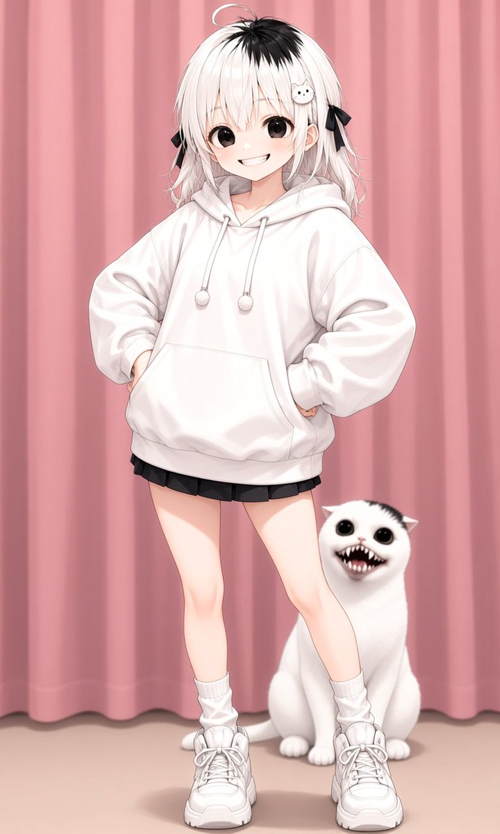 PYJudas1's tweet photo. #AIイラスト  #AIart
 #人面猫  #たける https://t.co/3W8FZI3Zkx