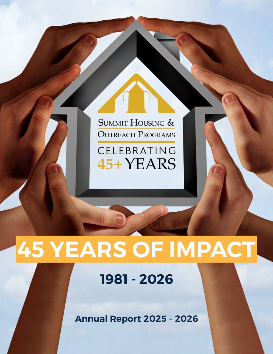SummitPrograms's tweet photo. 𝟒𝟓 𝐲𝐞𝐚𝐫𝐬 𝐨𝐟 𝐢𝐦𝐩𝐚𝐜𝐭 𝐢𝐧 𝐇𝐚𝐥𝐭𝐨𝐧.🏡

Our 2025–2026 Annual Report is out: 618 people served, 216 people housed, and 18,321 service contacts.

Because housing is health care.

Read the full report: https://t.co/VtBbZqRusu

#HousingIsHealthCare #Summit45 #Halton https://t.co/SRGBeXYnMY