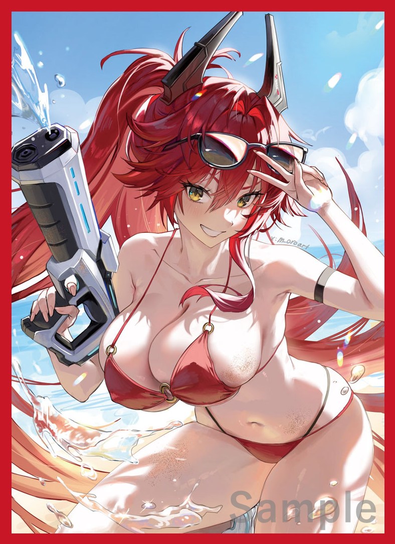 shirotsumetcg's tweet photo. 【フォロー＆リポストキャンペーン】
SC2026Autumnにて頒布予定の「レッドフード」のスリーブとプレイマットを1名様にプレゼント！！
応募方法は白詰草のアカウントをフォロー&amp;このポストをリポストで完了です！
締め切りは2026年10月2日23時59分までとなります。 https://t.co/WJNU8QV4ff
