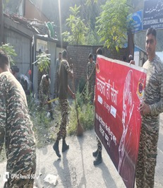 166BNCRPF's tweet photo. स्वच्छता ही सेवा अ��ियान -2026 के अंतर्गत दिनांक 20/9/2026 को #166BN के कार्मिकों द्वारा रामसू (रामबन) में स्वच्छता अभियान चलाया गया https://t.co/ZUjqtUmD0j