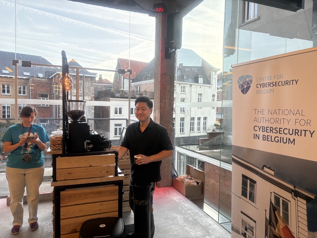 CCBbelgium's tweet photo. Find a Bug, Report a Bug 🐞 Join us at #BruCON2026 to make Belgium's digital infrastructure more secure. Visit our CCB booth and learn how you can elevate cyberprotection in Belgium https://t.co/QkuZ6STk4p