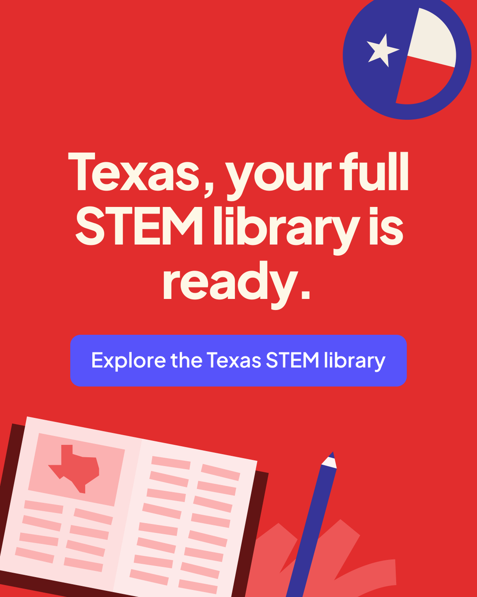 khanacademy's tweet photo. Texas teachers, students, and families: no more guessing whether a course matches what Texas students are learning. Explore free courses across math, science, financial literacy, and more: https://t.co/UMynDFGBVF https://t.co/wMmE8XlSPy