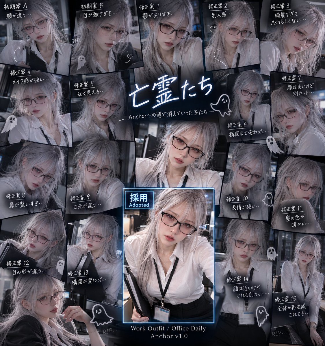 Ash_sub_exp's tweet photo. 「ちょっと違う」を繰り返した結果です。👻 https://t.co/SC56LaHCX8
