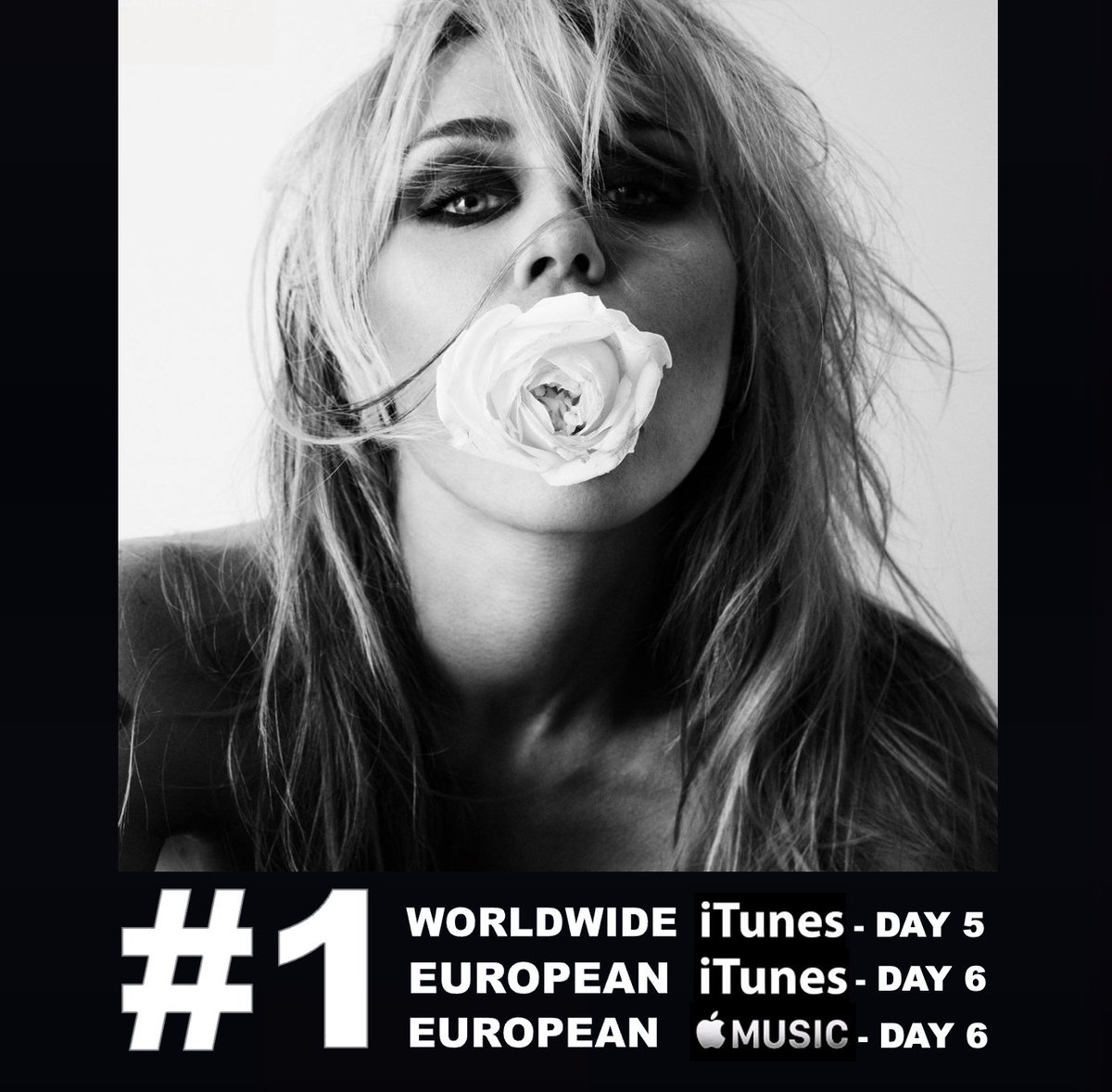 WORLDMUSICAWARD's tweet photo. #MILEY's amazing new Album 'Bass Persuades' is BACK #1 on the worldwide iTunes Album chart for a 5th Day and scores a 6th day at #1 on the European iTunes and Apple Music Album charts after hitting #1 on iTunes in 56+ countries including US iTunes! 💪💿💃🎸1⃣🌎🎵🔙✖️5⃣🕛➕1⃣🇪🇺🎵&🇪🇺🍎🎼✖️6⃣🕛➕1⃣🎵💥5⃣7⃣🌎&🇺🇸👑❤️‍🔥
Miley has still 4 Albums charting in the Top 10 of US iTunes with 'Bass Persuades' (The Miley Edition) at #4 after 3 days at #1:
US iTunes Top Albums 
#4. (-2) Bass Persuades (The Miley Edition)
#6. (-2) Bass Persuades (A Capella Edition)
#8. (+1) Bass Persuades
#9. (-3) Bass Persuades (Instrumental Edition)

'Bass Persuades' holds at #4 on the Worldwide Apple Music Album chart after 2 days at #1 and after reaching #1 on Apple Music in 28+ countries! It's #20 on US Apple Music after peaking at #6! 
STREAM: https://t.co/XfAorGCdBk 

The "Bass Persuades" album is aiming for a Top 10 debut on the US Billboard 200 with around 46K units, and will become her 16th Top 10 album on the chart!

'Bass Persuades' earned 6.2 MILLION streams in its first full day of release on Spotify! Miley's new single "Let’s Get Married" debuted at #121 on the Global Spotify chart with 1.422 million streams and landed at #64 on US Spotify with 422,459 streams!

The title track "Bass Persuades" is #9 on the Worldwide iTunes song chart after debuting at #1 and is now #10 on European iTunes after 3 days at #2!

Miley is now #22 on the Global Digital Artist Rank with over 1,285 points!

Miley has 2 tracks from her new album still charting on the Worldwide iTunes Top 90:
#9. (-1) "Bass Persuades" - #1 x 1 Day
#189. (-143) "Let's Get Married" - #46 Peak
#198. (-102) "REDLIGHTS" - #96 Peak

Miley has 2 tracks from her new album charting in the European iTunes Top 160:
#10. (-1) "Bass Persuades" - #2 x 3 Day
#160. (-125) "REDLIGHTS" - New Peak

Miley has still 2 tracks from her new album charting on the US iTunes Top 100. Former chart topper "Flowers" is #169! 
#33. (-2) "Bass Persuades" 
#91. (-28) "Let's Get Married"
#169. (-47) "Flowers"  

Miley has 2 tracks from her new album charting on the Worldwide Apple Music Top 90: 
#29. (-2) "Bass Persuades" - #6 Peak 
#84. (-16) "Let's Get Married" - #30 Peak

Miley has 2 tracks from her new album charting on the European Apple Music Top 80:
#23. (-3) "Bass Persuades" - #3 x 2 Days
#77. (-9) "Let's Get Married"

Miley's sizzling "Bass Persuades" MV has over 17 Million views and over 332k likes:
WATCH: https://t.co/qiiZveZSDP

Miley's beautiful new video "Let's Get Married", shot by Mert Alas at the Chateau Marmont, prominently featuring her fiancé #MaxxMorando, has already surpassed 8.2 Million views and 72K likes:
WATCH: https://t.co/Tkc9cXDoS7 

Album 'Bass Persuades' on iTunes (57x #1)
#1 Argentina
#1 Armenia
#1 Australia
#1 Austria
#1 Belgium 
#1 Brazil
#1 Bulgaria
#1 Canada
#1 Cayman Islands
#1 Chile
#1 Colombia 
#1 Costa Rica
#1 Cyprus 
#1 Czech Republic
#1 Denmark 
#1 Dominican Republic
#1 Ecuador
#1 Estonia
#1 Finland
#1 Germany
#1 Greece 
#1 Guatemala
#1 Honduras
#1 Hungary
#1 India
#1 Ireland
#1 Israel
#1 Italy
#1 Kazakhstan
#1 Lithuania
#1 Luxembourg
#1 Malaysia
#1 Malta
#1 Mexico 
#1 Netherlands
#1 New Zealand
#1 Norway
#1 Panama
#1 Paraguay
#1 Peru
#1 Poland
#1 Portugal
#1 Romania
#1 Saudi Arabia
#1 Slovakia
#1 Spain
#1 Sweden
#1 Switzerland
#1 Taiwan
#1 Tajikistan
#1 Turkey
#1 Ukraine
#1 United Arab Emirates
#1 United Kingdom
#1 United States
#1 Venezuela
#1 Vietnam

Album 'Bass Persuades' on Apple Music (28x #1):
#1 Algeria
#1 Argentina
#1 Armenia
#1 Australia
#1 Austria
#1 Bahrain
#1 Brazil
#1 Bulgaria
#1 Cyprus
#1 Estonia
#1 Germany
#1 Hungary
#1 Ireland
#1 Lebanon
#1 Luxembourg
#1 Malta
#1 Netherlands
#1 New Zealand
#1 Norway
#1 Paraguay
#1 Portugal
#1 Saudi Arabia
#1 Spain
#1 Switzerland 
#1 Uruguay

#BassPersuades
@MILEY