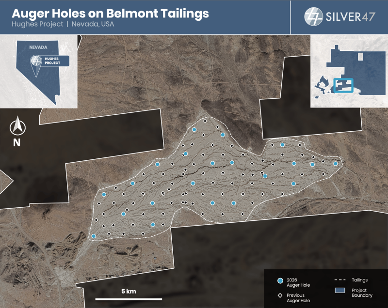 TheLastDegree's tweet photo. Progress continued across the rest of the portfolio

➡️Hughes: Drilling on the Belmont tailings hit Ag-Au in all of holes, confirming 2.74 Moz AgEq at surface with studies underway

➡️Mogollon: Drilling confirmed that H/G Ag-Au veins continue directly below the historic mine

/3 https://t.co/GL9JHOxeh9