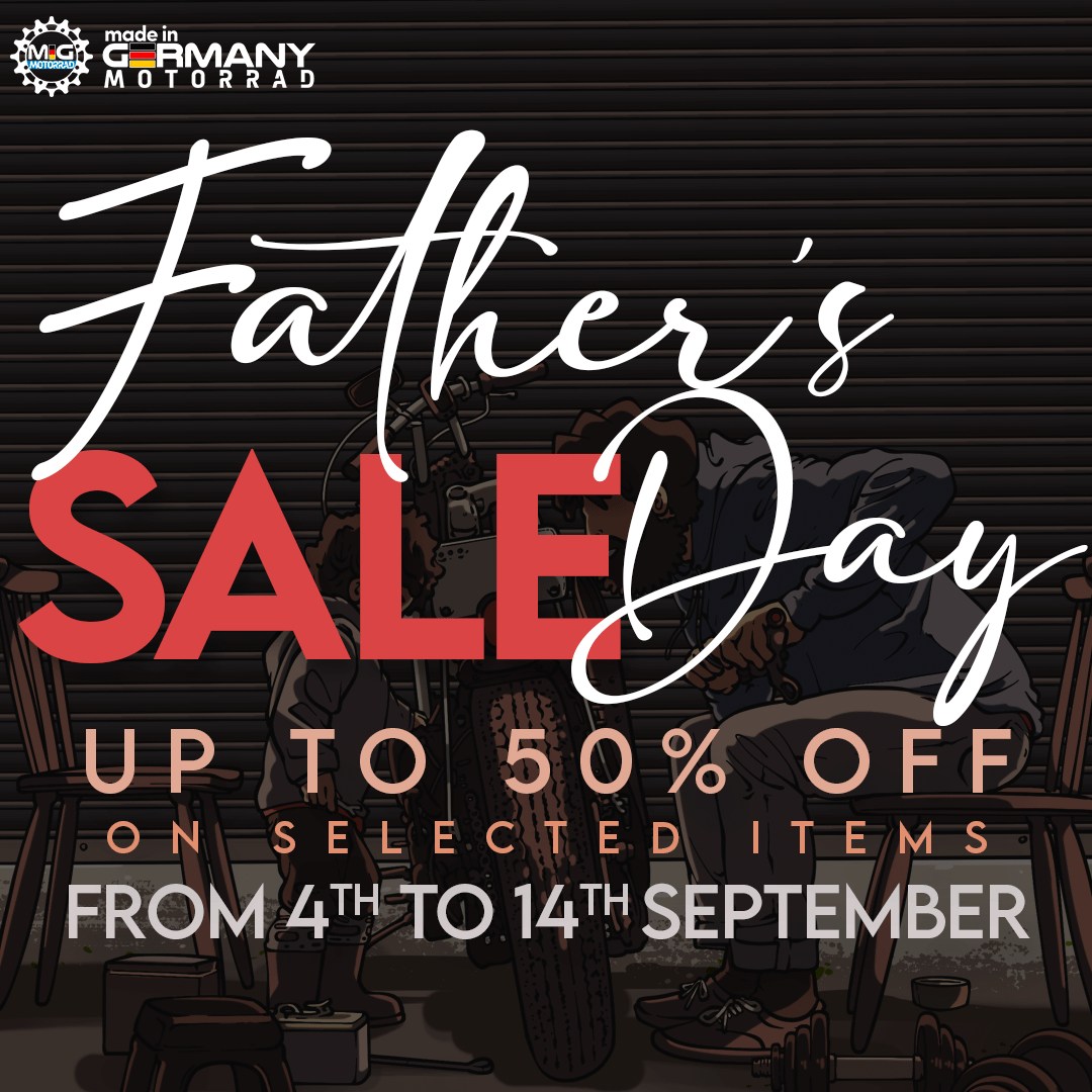 jeffrcampb48920's tweet photo. Father’s Day Sale: 50% off RRP. This weekend, give Dad the gear he really wants—helmets, gloves, jackets and accessories. Built for the ride, priced for the moment. Ends Sunday, Sept 14. Online while stock lasts. https://t.co/2xk6x5uUDd