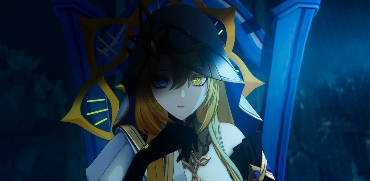 Dreanmaryn's tweet photo. O olho que representa a Naberius sendo ocultado pela sombra e o que representa a Gold em destaque na claridade, pois naquele momento a Tsaritsa ganhou o interesse puro da bruxa Rhinnedotir e não da sombra da vida https://t.co/dLzucS5Ey6