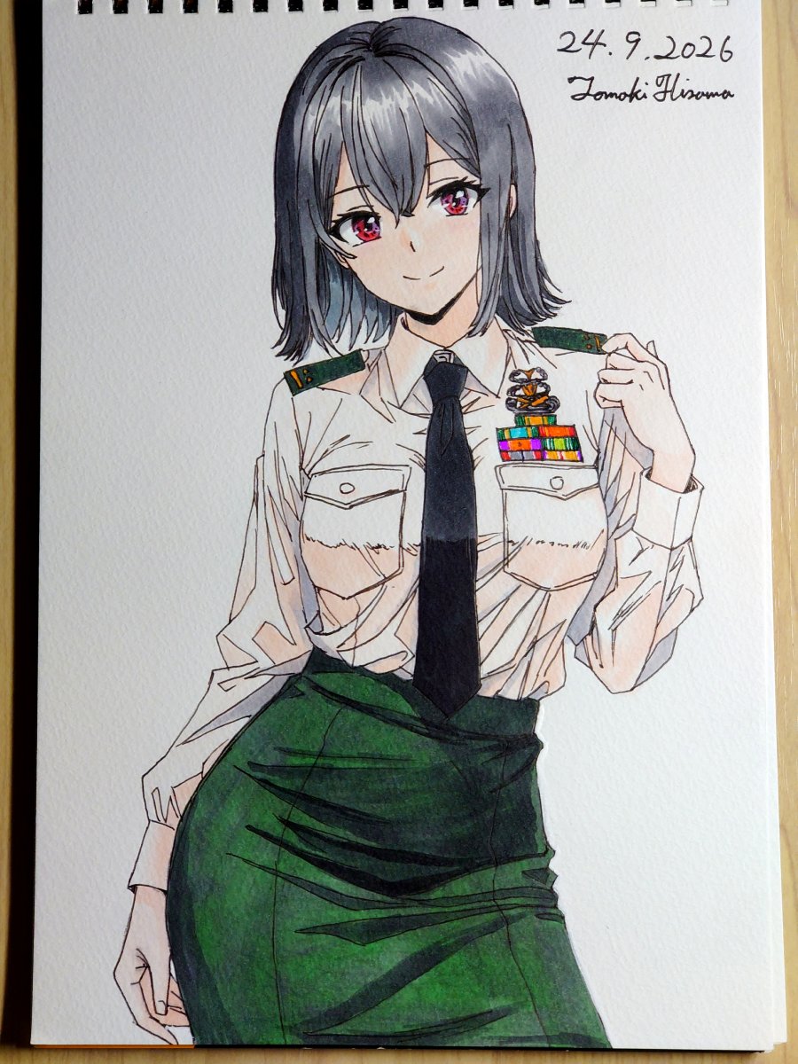 HisamaTomoki's tweet photo. 制服あきつ丸 https://t.co/X3NCTd57sG