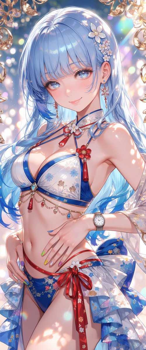 ulJdXsg1ktgQO2Q's tweet photo. I’m really loving this version of myself right now. Does it look natural to you? #AIart #Waifu #OriginalCharacter #DigitalMuse #Beautiful 🎉 https://t.co/bARDv6NJN1