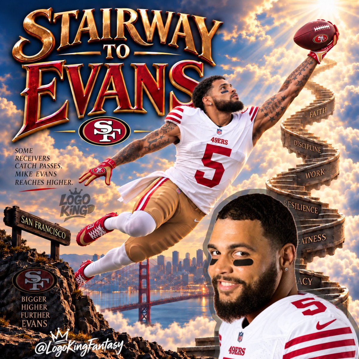 LogoKingFantasy's tweet photo. @SleeperNFL @RapSheet @SleeperSF49ers 👑 https://t.co/6Wl7ZEargu