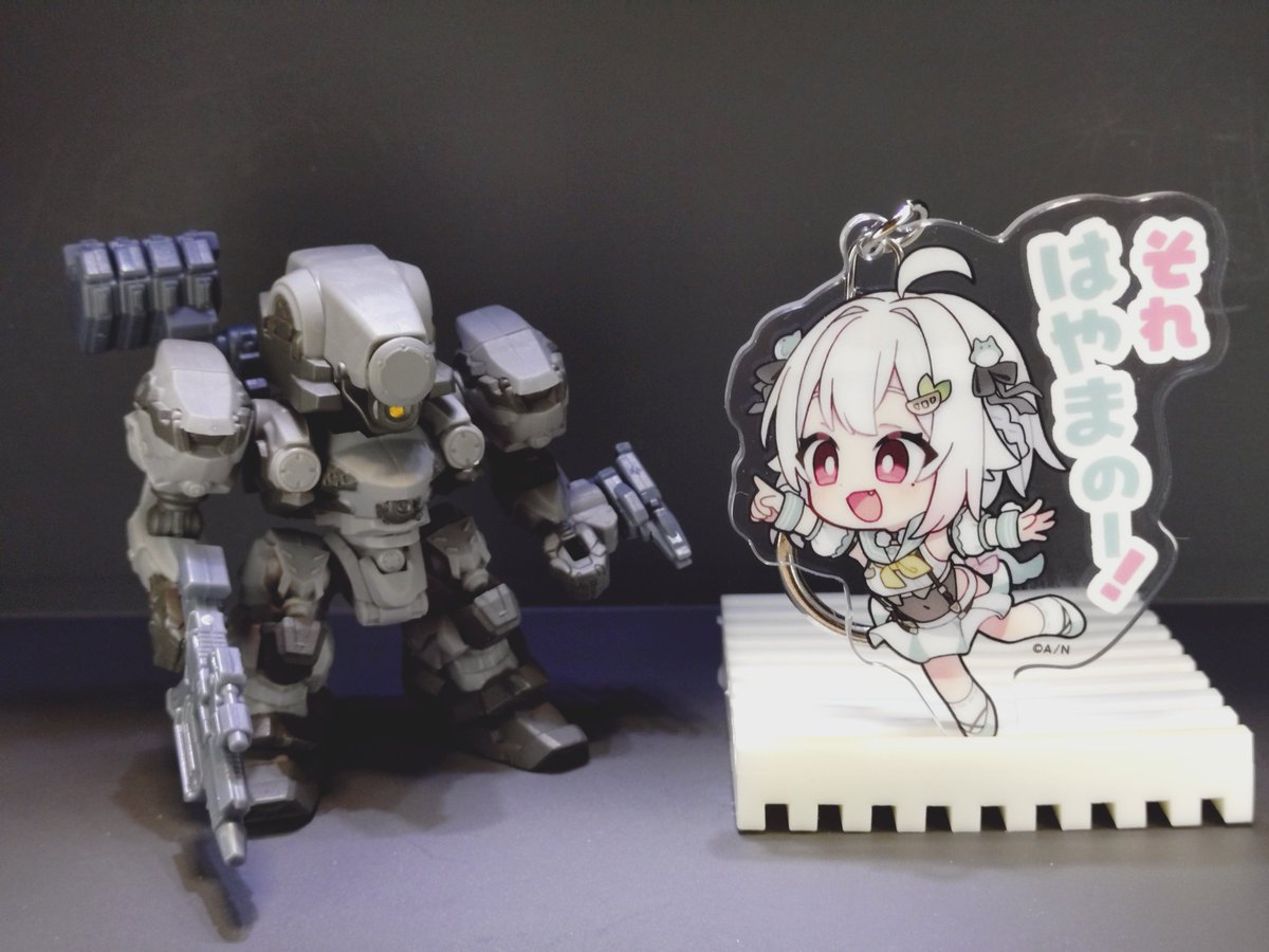 KijitoraPattern's tweet photo. #生け捕り町おこし #葉山舞鈴 #アーマードコア #AC6
アセンブルコレクション届いたのでACシリーズ実況で知られる我が推しとともに。
1.それはやまのー(初期機体)
2.それ(名前)はやまのー
3.それはやまのー(ラスティ様)
4.それはやまのー(重度の虚言癖を備えた人格破綻者)
何気に意味が通じるの面白い。 https://t.co/s765DrOeNf