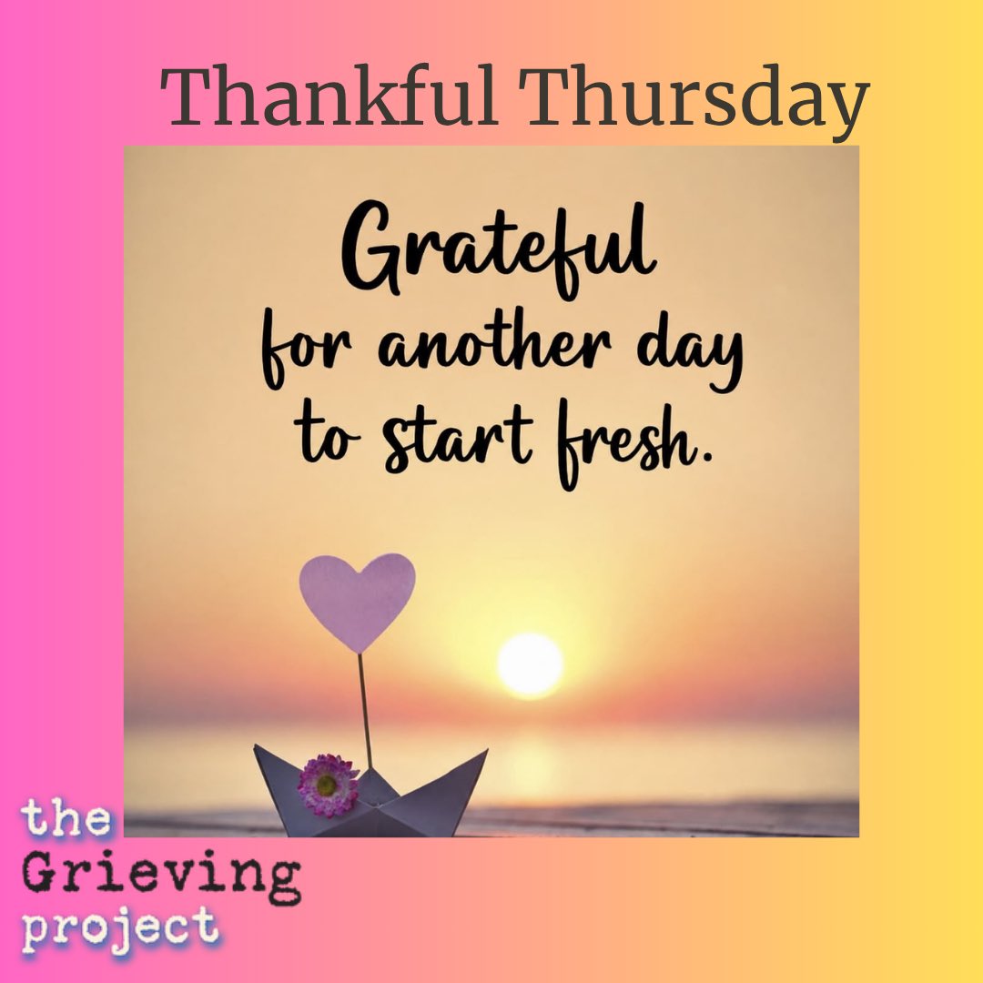 GrievingProject's tweet photo. ~Thankful Thursday~
@aoedemuse 
#thankful #thankfulthursday #chronicillness #thegrievingproject https://t.co/NCdVXlPDlu