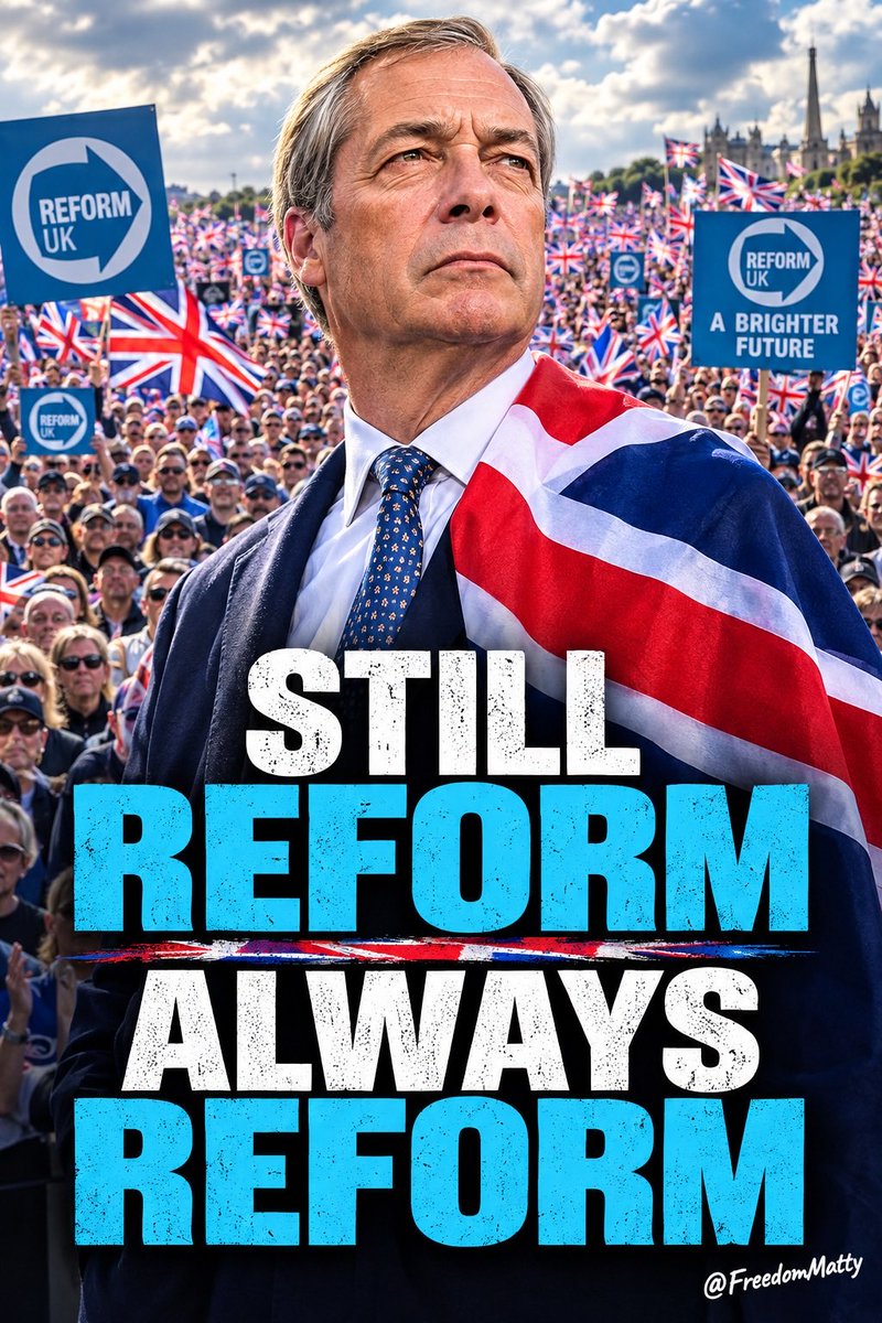 FreedomMatty's tweet photo. Take your Uniparty, polls, mainstream media bullshit and shove it.

Reform or Bust. 

In it for the long haul! https://t.co/ZEGGTehRvX