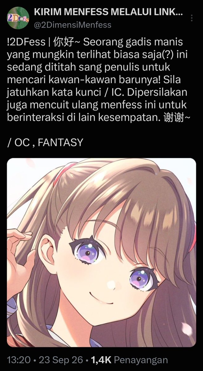 M0RPH0WHISPER's tweet photo. ㅤ
( ˙⋆ ʚїɞ ⋆˙ ) / Hai, hai, HALOOO❗Dengan pengirim menfess dimari! Terima kasih sebelumnya sudah bersedia untuk me-retweet ini. Bisa minta tolong untuk diikuti kembali? Jangan sungkan untuk main sama Shua, ya~ Dia gak gigit kok, paling suka rusuh aja. (ㅅ´ ˘ `)
ㅤ https://t.co/3kJ0LKzAkR