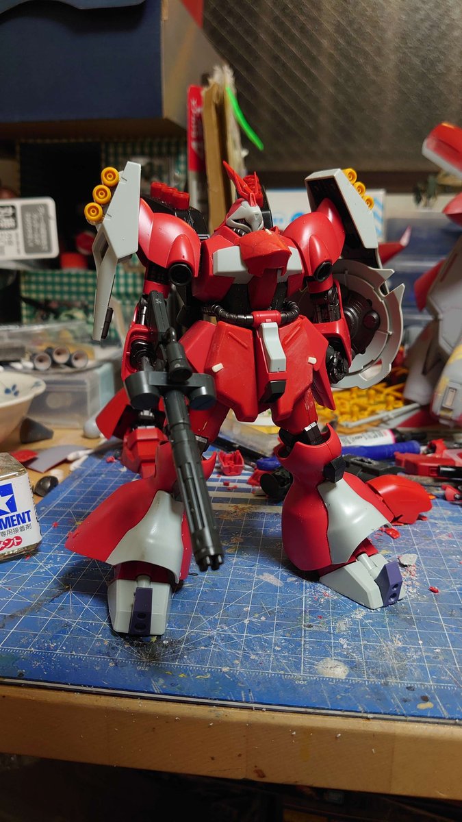 debkichi's tweet photo. ナイチンゲールの合間
シャア専用ヤクトドーガ
適当に作ってるけど何かええ感じ
#ヤクトドーガ https://t.co/UE8C1B5Nwd