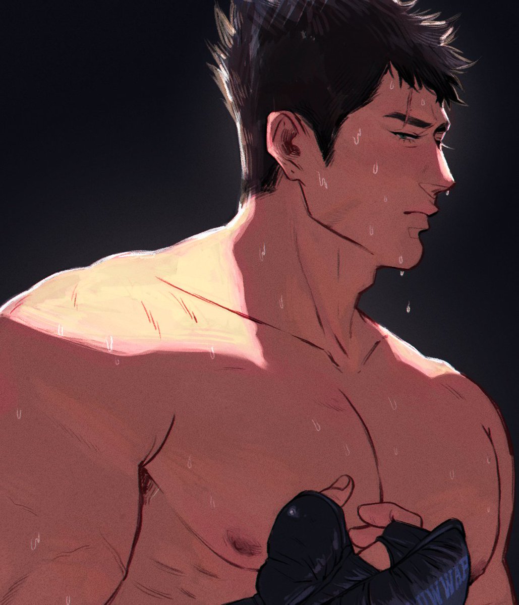uuwwap's tweet photo. oikawa spends a fortune every time iwa is in the ring bc u better believe he's gonna win that bet every single time
SO it's underground ring boxer iwa x gang boss oikawa
THIS GANG AU guys i am thinking abt this vigorously https://t.co/ylpk30racB