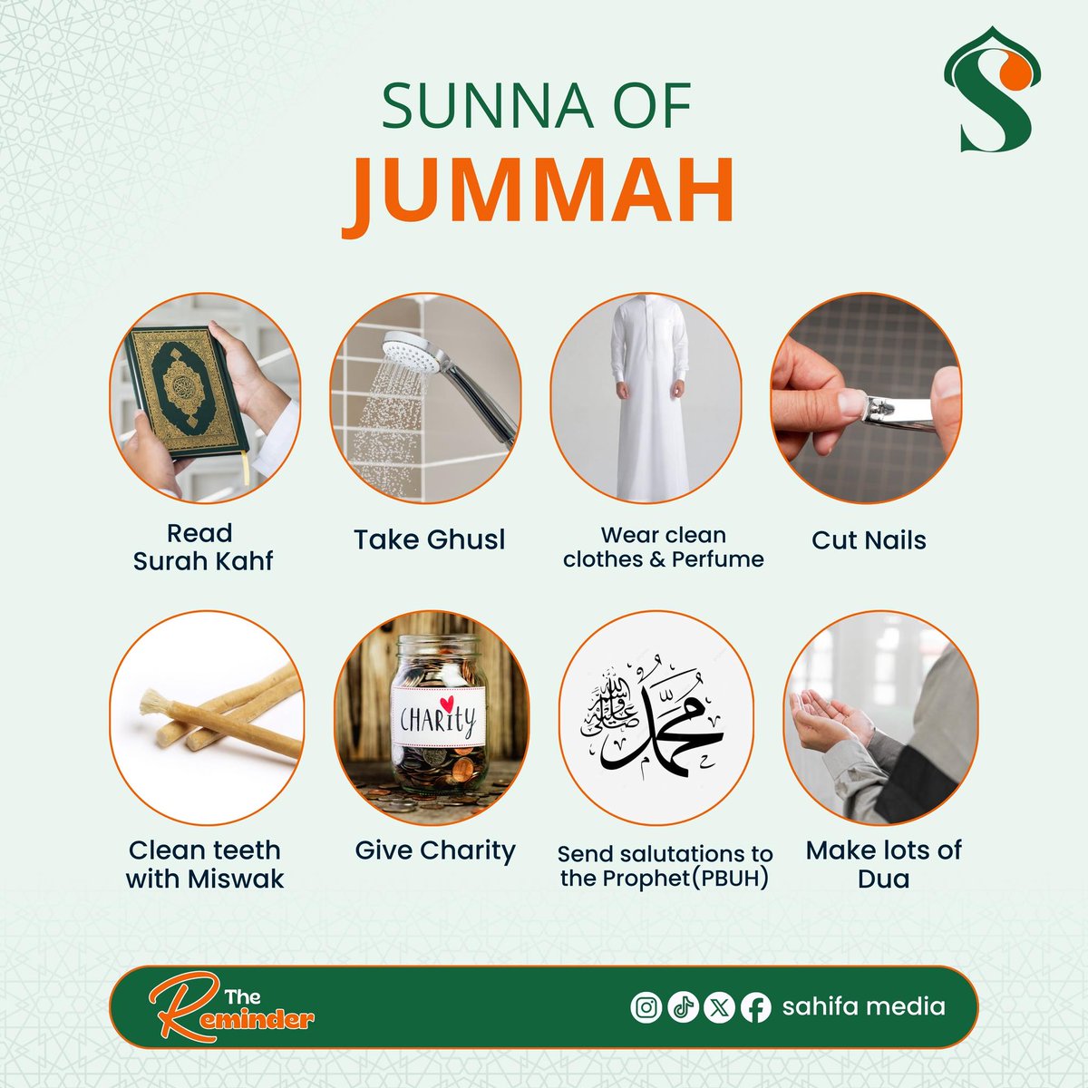 sahifamedia's tweet photo. ๐ฆ๐๐ป๐ป๐ฎ ๐ผ๐ณ ๐๐๐บ๐บ๐ฎ๐ต
#thereminder #SahifaMedia #FridayReminder #muslim #islam https://t.co/OlevdQW6wE