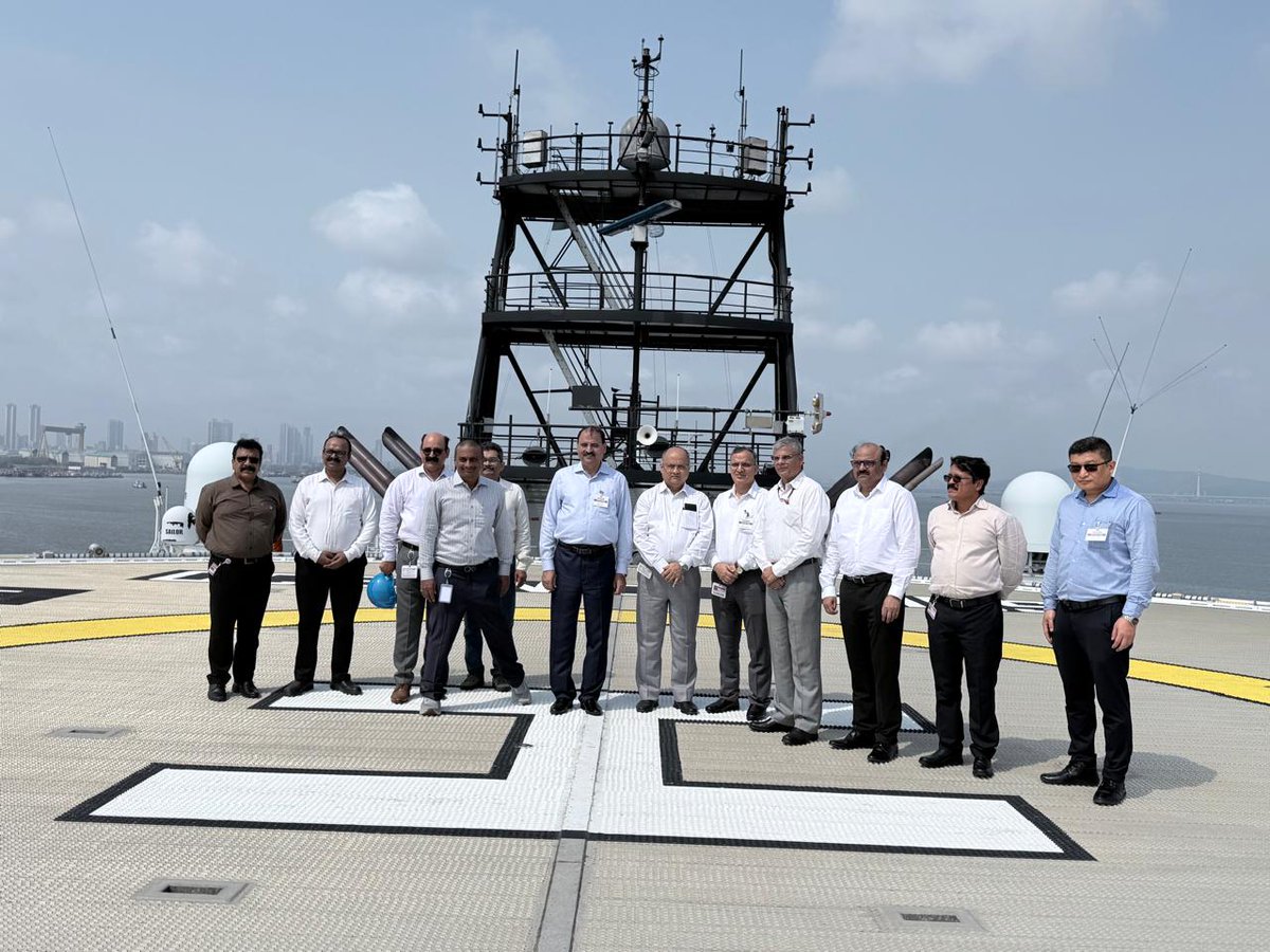 ONGC_'s tweet photo. From vision to action. From depth to discovery.

#ONGC has commenced its offshore data acquisition campaign in the Western Offshore, translating the Hon’ble Prime Minister @narendramodi Ji's visionary #SamudraManthan initiative into action and advancing India’s quest for long-term energy security.

The campaign was formally kicked off on 24 September 2026 by ONGC Director (Exploration) @opsinhaONGC along with senior officials, marking an important step towards deepening the understanding of India’s offshore sedimentary basins and identifying new opportunities for hydrocarbon discoveries.

Using state-of-the-art 3D Broadband Seismic technology, with data acquisition, the programme will generate high-quality subsurface insights to strengthen future exploration and enable evidence-based resource development across India’s offshore frontiers.

As the seas are churned for new possibilities, ONGC continues to lead from the front: exploring deeper, discovering more and securing India’s energy future. 

One Ocean. One Effort. One Purpose.

#EnergyNowAndNext #YouAreEnergy

@PetroleumMin | @HardeepSPuri | @OfficeofHSP | @TheSureshGopi | @Secretary_MoPNG | @neerajmittalias