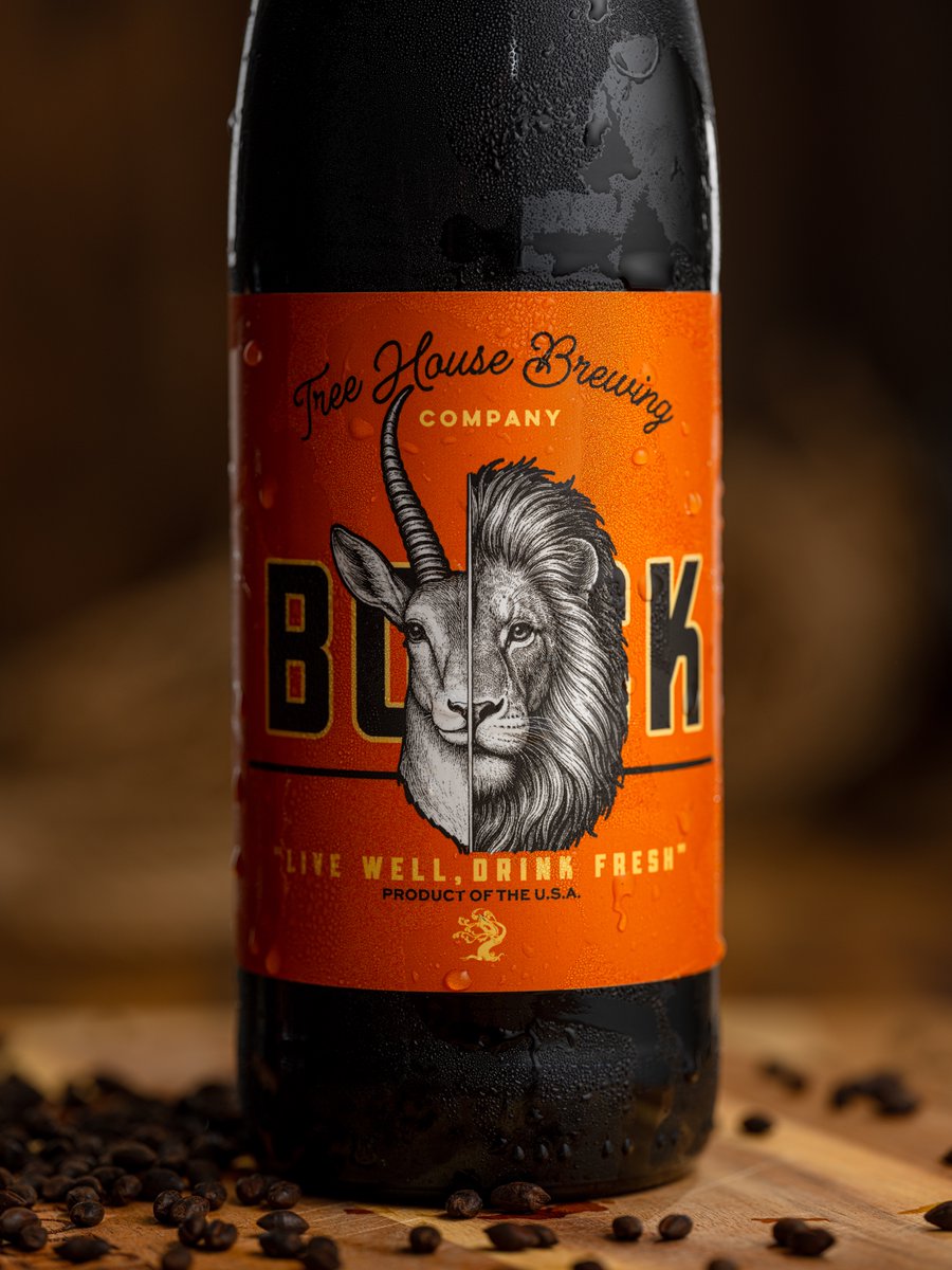 TreeHouseBrewCo's tweet photo. The first week of Fall has us thinking about a certain holiday...

The Feast is our Bourbon Barrel-aged Triple Bock and our most robust entry in our series of strong German beers. It carries aromas of burnt caramel, rich port wine, and dark cherry syrup that hover above the glass. Following behind are notes of molasses, chocolate-covered figs, and bourbon vanilla caramels. This sweet complexity is tempered by oaky spice and char from its time spent in the barrel.

A bottle for today and one stowed away 🦃🍂