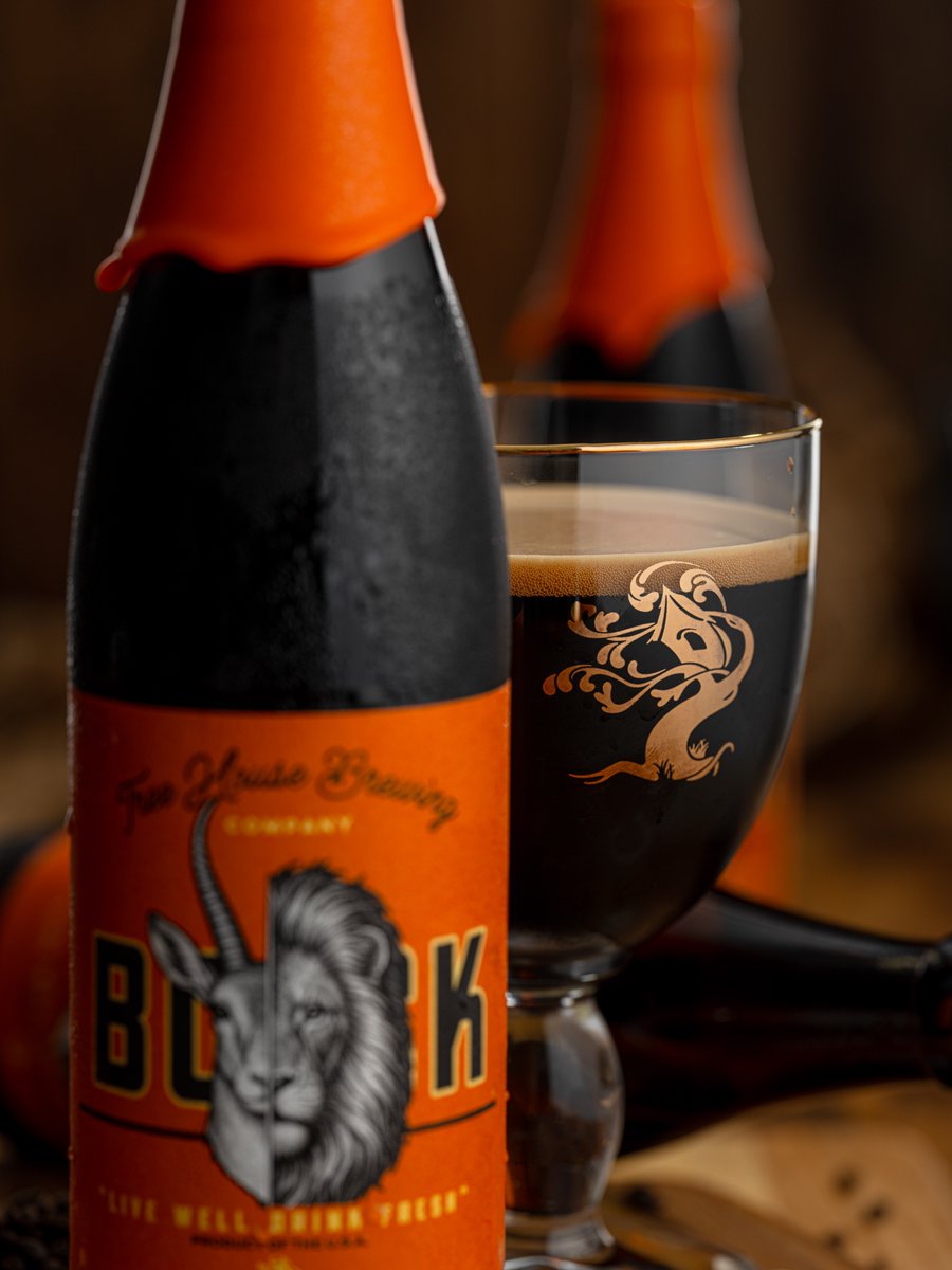 TreeHouseBrewCo's tweet photo. The first week of Fall has us thinking about a certain holiday...

The Feast is our Bourbon Barrel-aged Triple Bock and our most robust entry in our series of strong German beers. It carries aromas of burnt caramel, rich port wine, and dark cherry syrup that hover above the glass. Following behind are notes of molasses, chocolate-covered figs, and bourbon vanilla caramels. This sweet complexity is tempered by oaky spice and char from its time spent in the barrel.

A bottle for today and one stowed away 🦃🍂