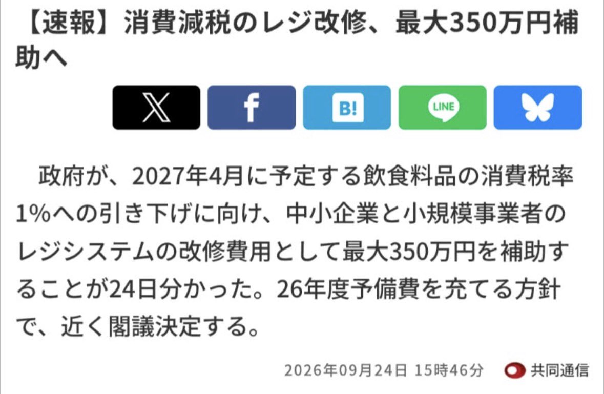shota201907's tweet photo. は？ありえないんだけど、、

消費税減税のために税金投入するとか
やってること無能すぎない？？

こんなお金出さないような
設計にすべきでしょ。

この国、マジでレベル低すぎる。 https://t.co/yKlTTJp3ZU