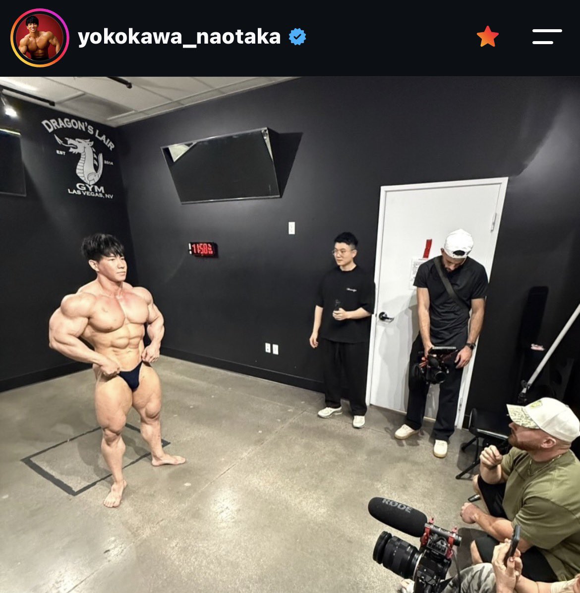 syounokintore's tweet photo. 横川尚隆君の体がもはやAI過ぎてやばい！！ https://t.co/xdRyofLpDe