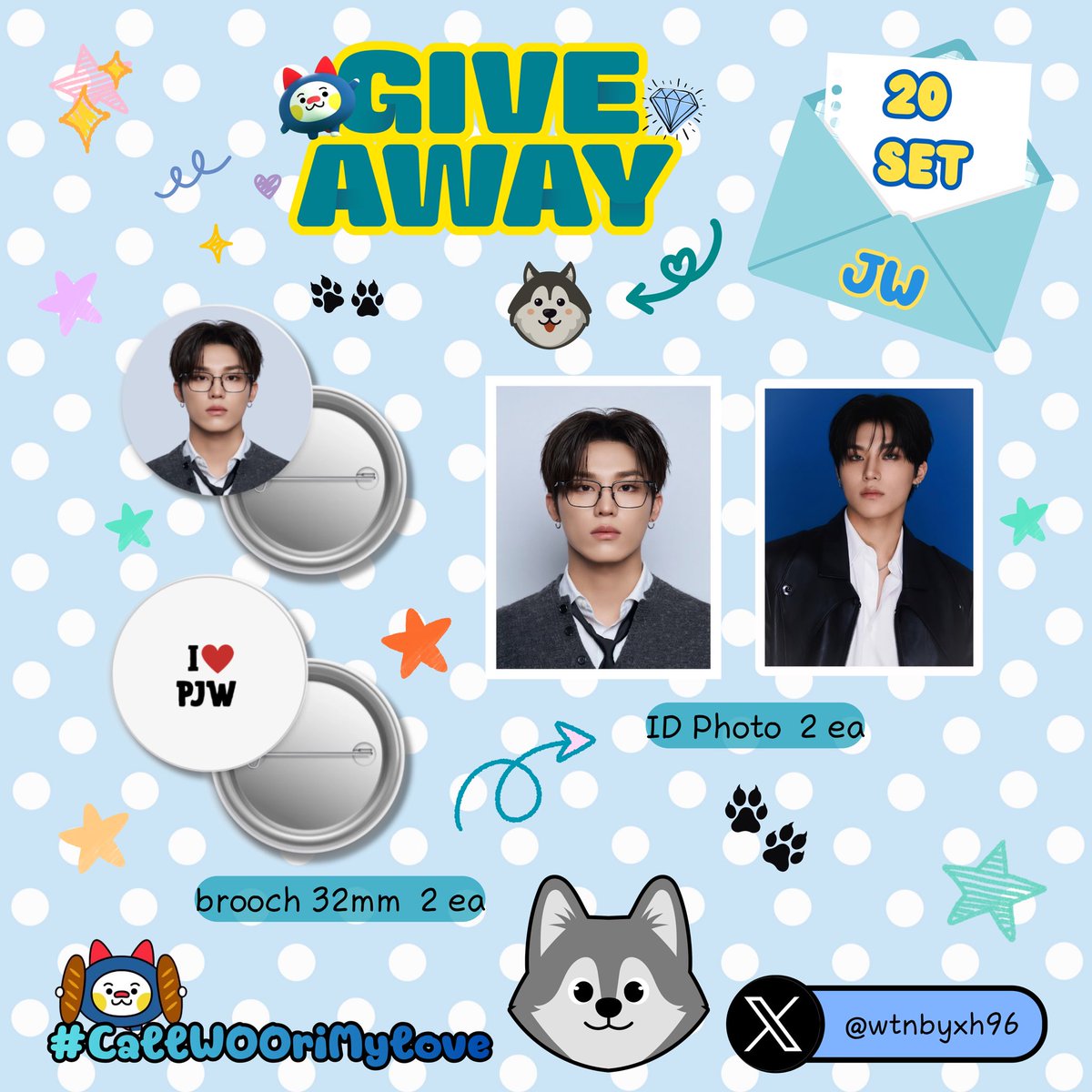wtnbyxh96's tweet photo. ⭑•𝗚𝗜𝗩𝗘𝗔𝗪𝗔𝗬 𝗝𝗘𝗢𝗡𝗚𝗪𝗢𝗢 𝗗𝗔𝗬🐺

            📢 𝟮𝟬 𝗦𝗲𝘁 ᝰ.ᐟ

🗓️  𝟤𝟩 𝖲𝖾𝗉 𝟤𝟢𝟤𝟨
🕰️  𝘙𝘰𝘶𝘯𝘥 𝟤 (𝟣𝟤.𝟦𝟢-𝟣𝟧.𝟣𝟢)
📍 𝘔𝘖𝘝𝘠𝘓𝘖𝘋𝘎𝘌 𝘊𝘈𝘍𝘌

╰➤ ʀᴛ+ꜱʜᴏᴡ ᴛʜɪꜱ ᴛᴡᴇᴇᴛ 🛎️🫶

#CallWOOriMylove ☎️ https://t.co/m9ajzD5dtU