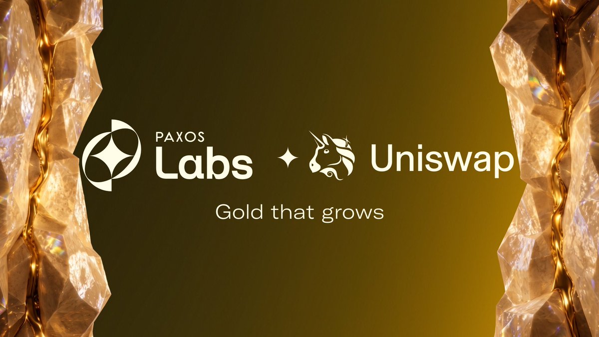 paxoslabs's tweet photo. Deep onchain liquidity from day one on a permissionless venue anyone can build on.

This is why we choose @uniswap as our primary onchain liquidity venue for this launch https://t.co/UKsBT3WXZC