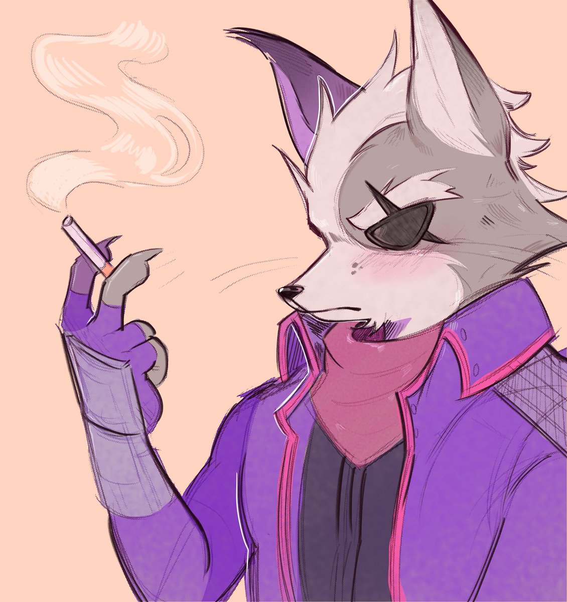 guasacaquis's tweet photo. i gotta draw wolf more https://t.co/x4aCzX8qcq