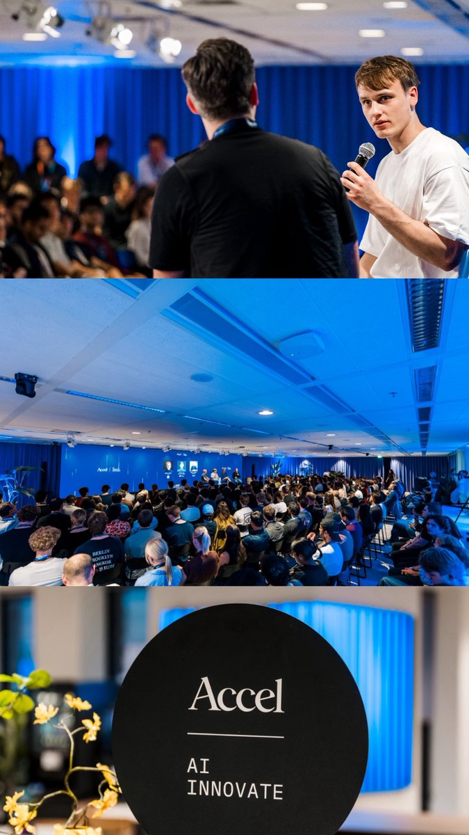 Moritz_Spoeck's tweet photo. Amsterdam's startup ecosystem is on fire.

Yesterday's hackathon was next level.
And the speaker lineup at @Accel's Al Innovate Amsterdam was absolutely matching the level of extraordinary:

@FabianHedin (Lovable), @samstphenson (Granola),
@daniel_gebler (Picnic), @Ritchie Vink (Polars) & more.

Europe is cooking.

@Tulip_AMS @AISO @HackathonHub @greinerX