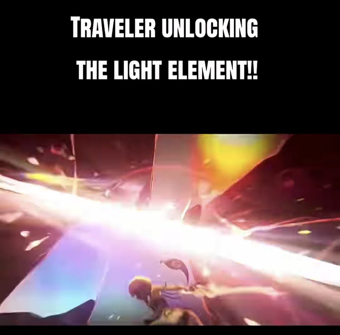 manatoslover's tweet photo. IM TALKING ABT THIS MOMENT!!! They actually used the omni element/light realm element 😭 its no longer a tcg die bruh https://t.co/Ik5l723Wkm