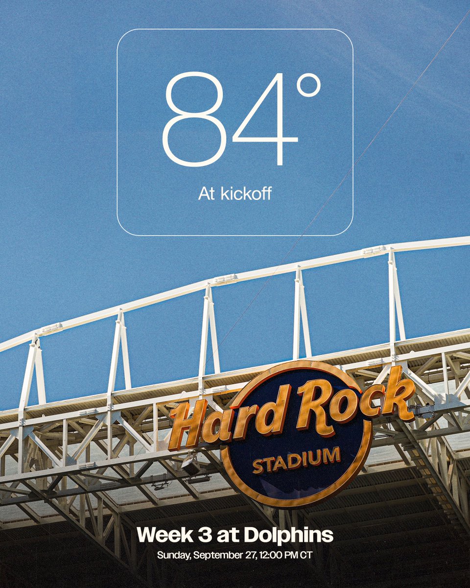 Chiefs's tweet photo. Just a slight difference in game time temp since our last meetup 🥶🥵 https://t.co/9dBJ8P3yFG