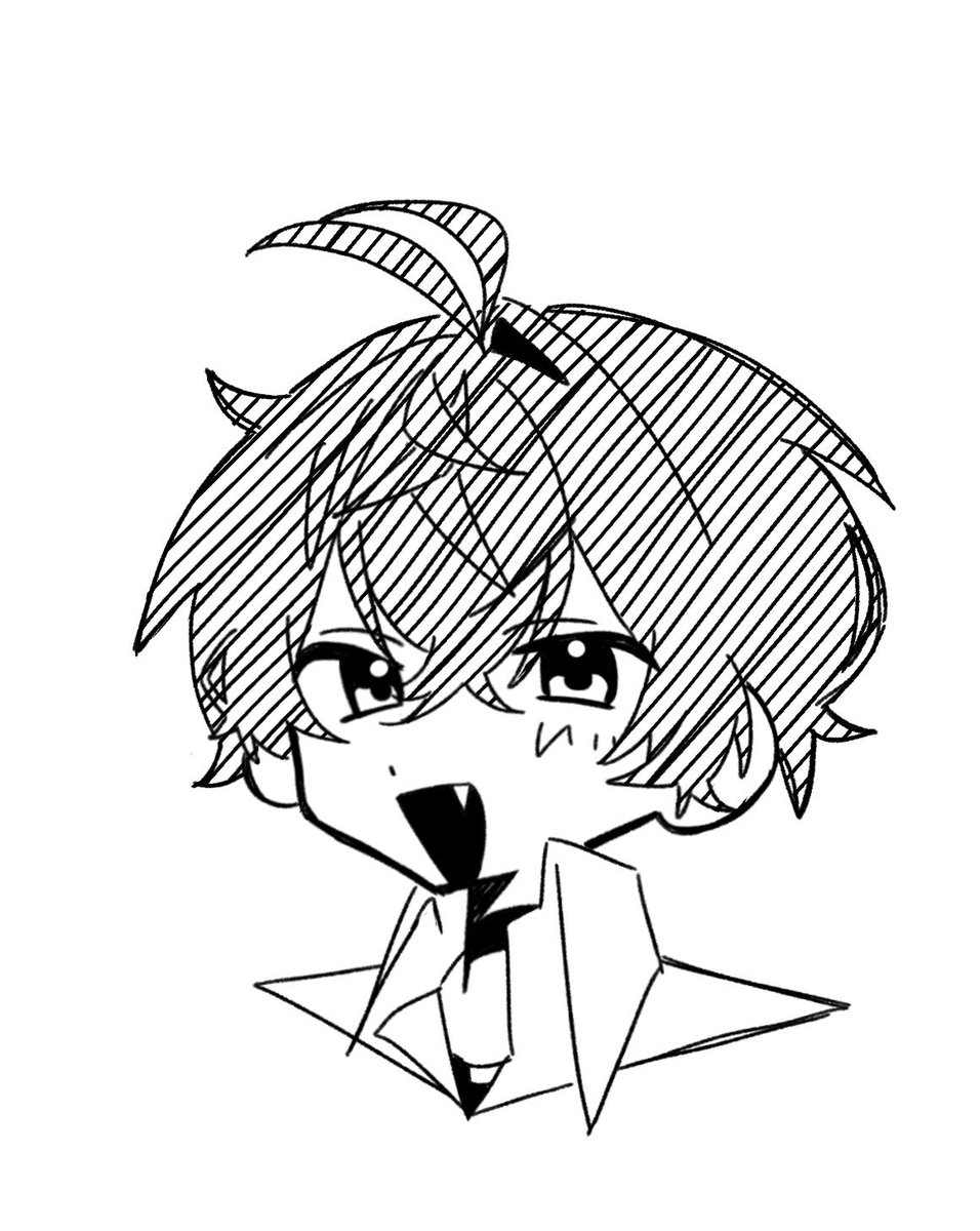 Yuririn_811's tweet photo. いつもと違う感じで描きたかった https://t.co/uM6RVLZkNq