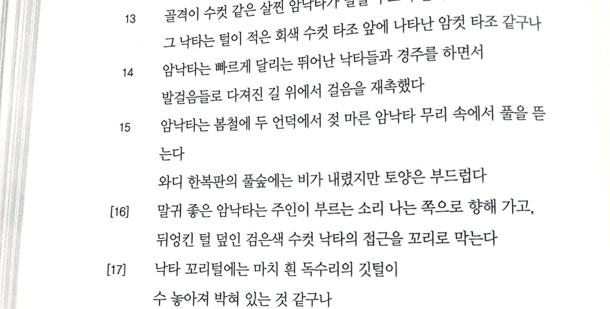 xxuponsnow's tweet photo. 속도가 빨라져서 숨을 고르고 읽었다. 가끔 시를 맛도 안 보고 넘길 때가 있어서. 여기는 잠시 쉬어가려고 집중한 부분인데, 우연히 다른 곳보다도 풍경이 살아있다. 땅에서 올라오는 흙내음은 물론이고 꼬리가 휘적이며 나는 소리까지 유쾌하게 들린다.

무알라까트, 김능주 주해. 문명텍스트. https://t.co/PtNS35CKuC