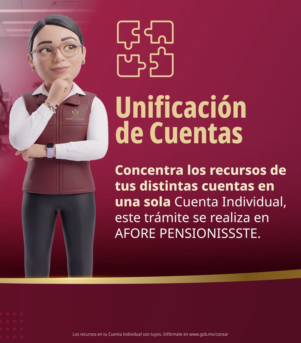 PENSIONISSSTE_'s tweet photo. ⚠️ ¡Ojo! No confundas los trámites.

La Unificación de Cuentas y la Portabilidad de Derechos son procesos diferentes.

¿No sabes cuál corresponde a tu caso? 🤔
Visítanos en nuestros Centros de Atención al Público (CAP). Con gusto aclaramos tus dudas y te orientamos de manera gratuita.

👉 Consulta nuestras direcciones y acude al CAP más cercano.
