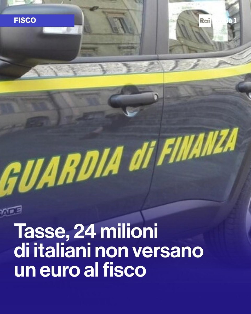 Radio1Rai's tweet photo. 🔵#Fisco In Italia quasi la metà dei contribuenti versa appena il 5% dell’Irpef totale. Su 59 milioni di abitanti sono circa 24 milioni quelli che non pagano imposte e non dichiarano. https://t.co/cowRQcZGFi