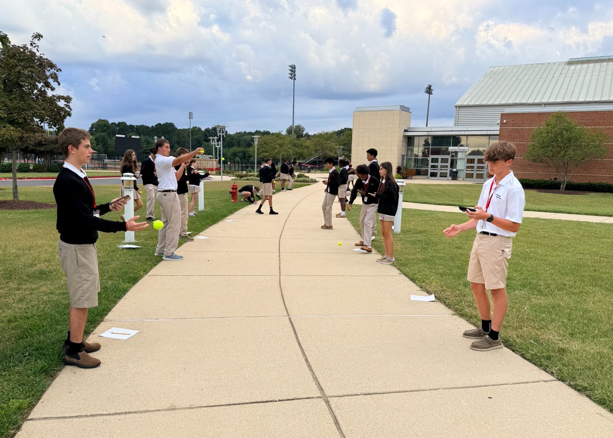 ASHSCavaliers's tweet photo. Mr. Printz’s class put reaction time to the test, highlighting the dangers of texting while driving.

One text can wait. Your life can’t. https://t.co/64N4w2gmrX