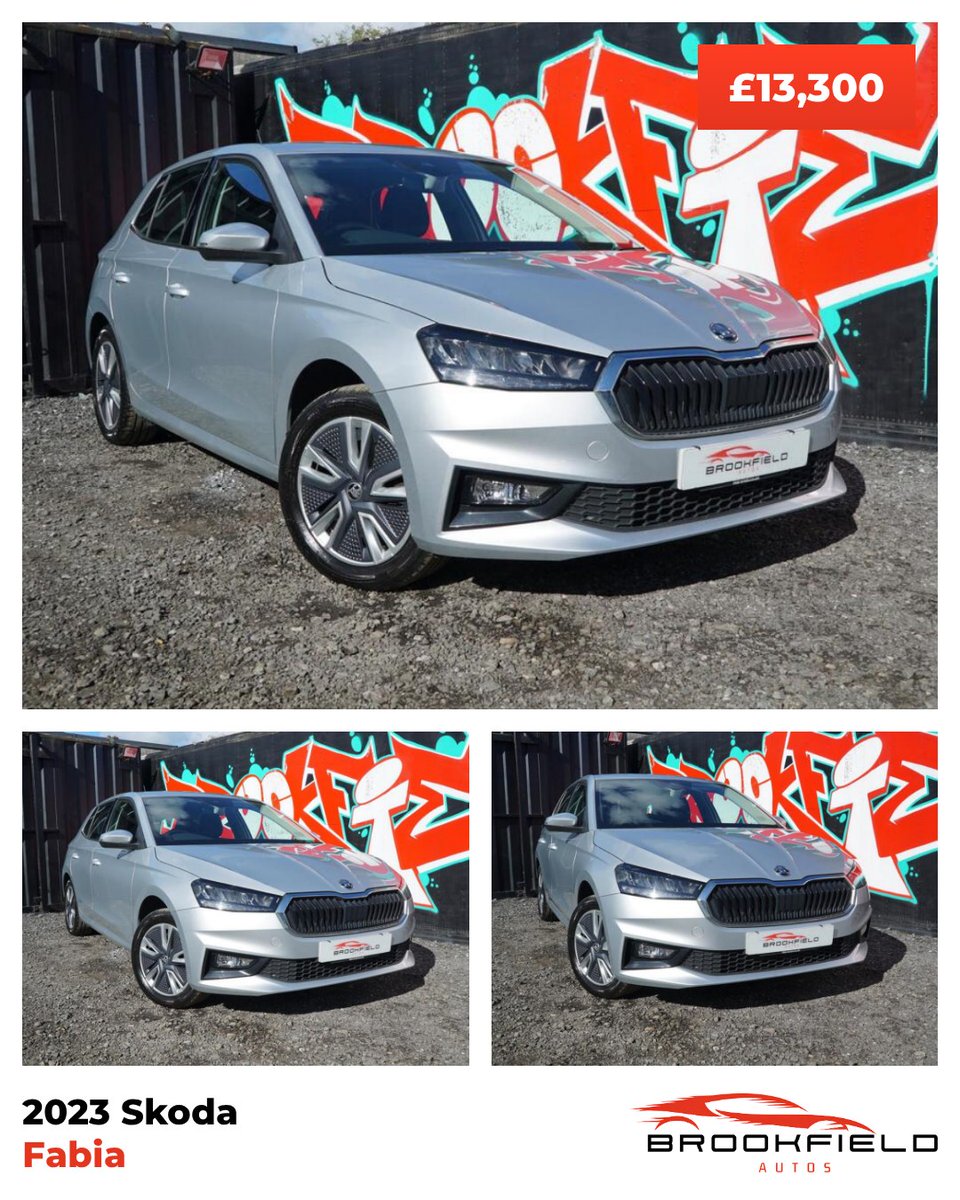 edwarbaile30103's tweet photo. 2023 Skoda Fabia 1. 0 TSI SE L 5-door hatchback, petrol manual, Euro 6 (s/s), 110 PS - £13, 300. 1L petrol, 24, 200 miles. Finance, warranty and part exchange available. Call 01942 800151. https://t.co/qns1MrhKaL
