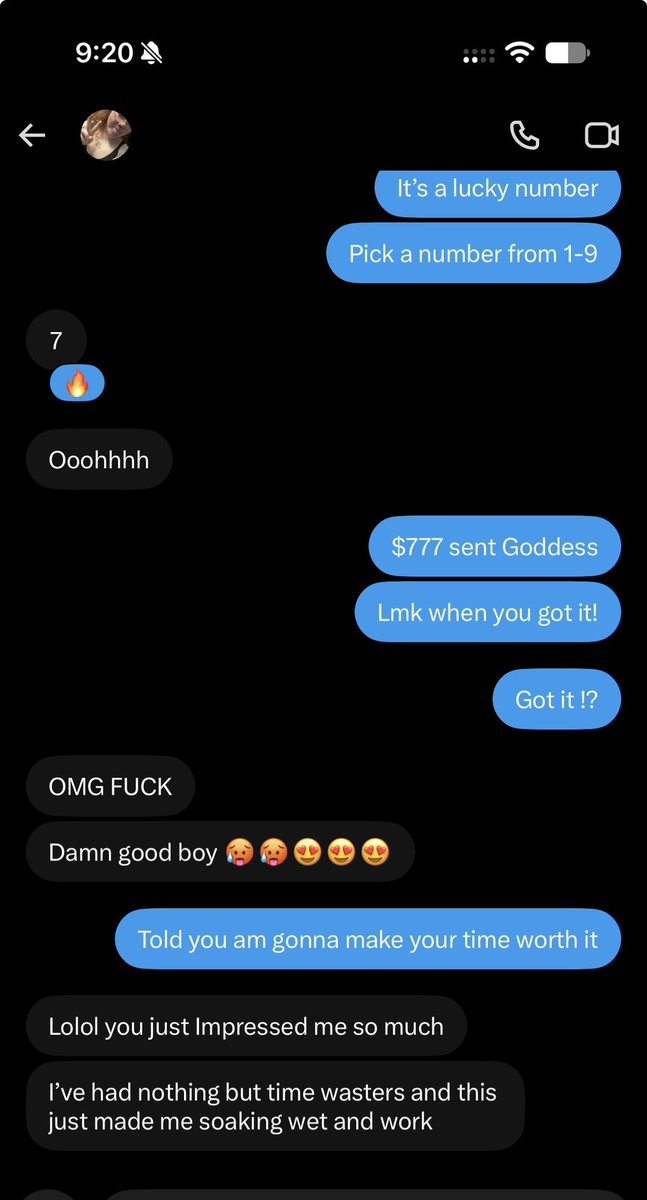 FindomAddict___'s tweet photo. Good morning
She picked 7
Paypig sent $777
Findom is that simple https://t.co/sbhoVWDsUD