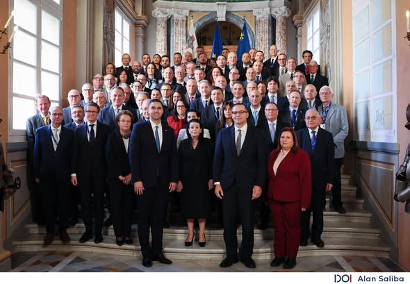 MaltainIreland's tweet photo. In February, the Ambassador attended the annual Ambassadors &amp; Honorary Consuls Meeting in Malta.
Alongside addresses by the President and Prime Minister of Malta,  Malta’s Ambassadors, High Commissioners and Honorary Consuls discussed Malta’s foreign policy priorities. https://t.co/zE7HFSgsb4