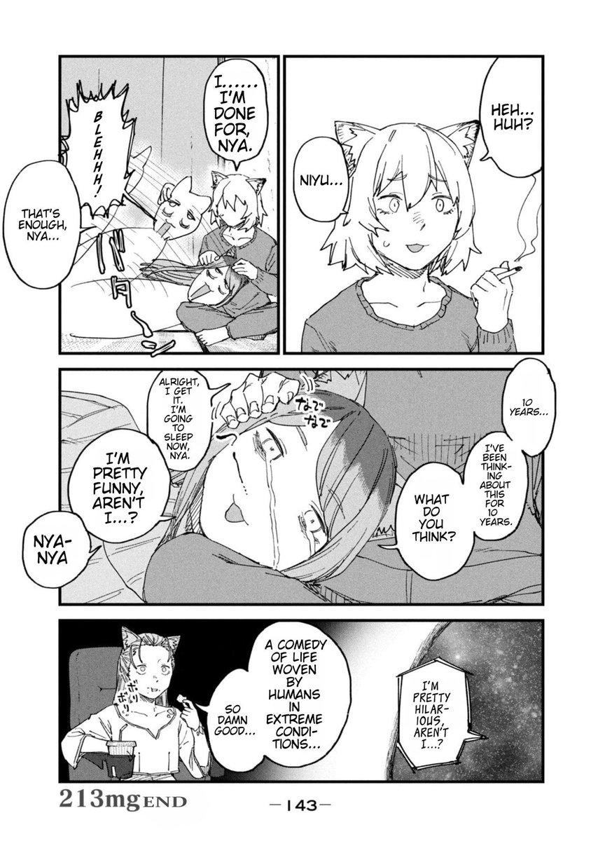 MuhammadTRHasri's tweet photo. Chapter 213 - Continued

Kansai-neko got 10 years to think of a funny comeback. 🤣 She overthought it so hard that her brain short-circuited! 💀 https://t.co/DEW9qwcvnZ