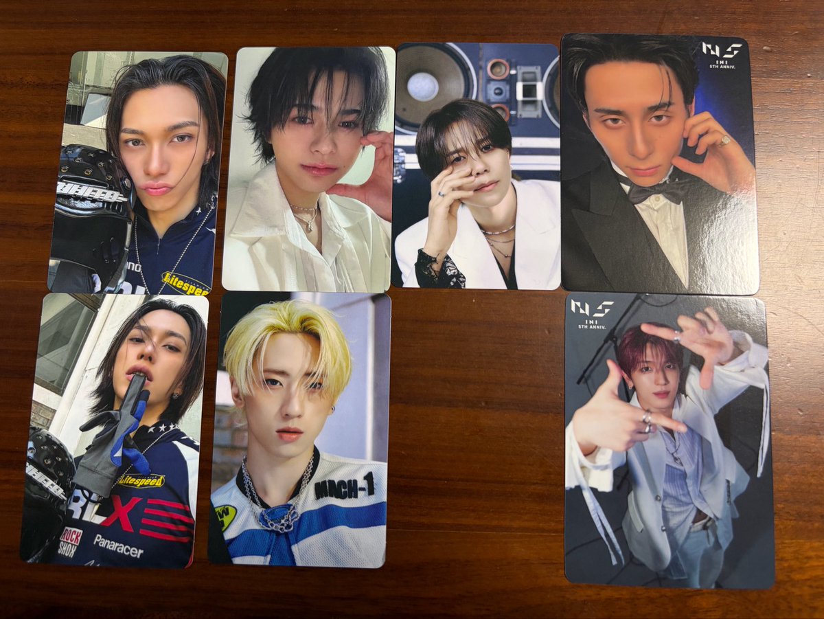 risa_H_S's tweet photo. INI ANTHEM トレカ　封入　交換

選出　西
タワレコ店舗　高塚
All for one 池崎・許
Sing Along 藤牧・松田
One Team 池崎

求　木村(過去トレカ含)

都内手渡し希望です🌱
お気軽にお声掛けください🙇‍♀️ https://t.co/VMQaOIKEU1