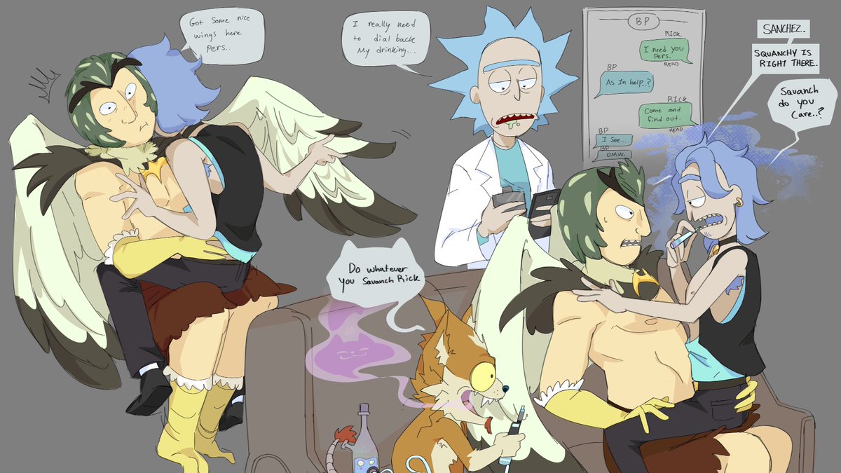 CringeyCJ's tweet photo. Okay Rick #rickandmorty https://t.co/TBzeIEt0vm